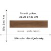 PVC bytové DUPLEX 1765 dekor dřeva - šíře 4 m (Šíře role Cena za 1 m2)