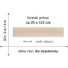 PVC bytové DUPLEX 1768 dekor dřeva - šíře 4 m (Šíře role Cena za 1 m2)