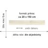PVC bytové FORTEX 2919 dekor dřeva - šíře 5 m
