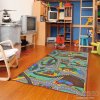 Dětský kusový koberec silnice Playtime  | vícebarevný (Typ 140x200 cm)