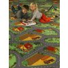 Dětský metrážový koberec Farma 5201 - 400x400cm