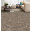 Metrážový koberec bytový KINGSTON 5355 - šíře 4 m Hnědý