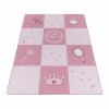 Dětský kusový koberec Play 2905 pink | Růžová