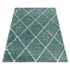 Chlupatý kusový koberec Alvor Shaggy 3401 blue | Modrá