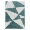 Moderní kusový koberec Tango Shaggy 3101 blue | Modrá