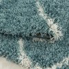 Moderní kusový koberec Salsa Shaggy 3201 blue | Modrá