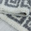 Moderní kusový koberec Hera Shaggy 3301 cream | Bílá