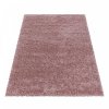 Chlupatý kusový koberec Sydney Shaggy 3000 rose | Růžová