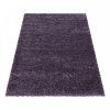 Chlupatý kusový koberec Sydney Shaggy 3000 violett | Fialová