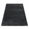 Chlupatý kusový koberec Fluffy Shaggy 3500 grey | Šedá