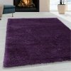 Chlupatý kusový koberec Fluffy Shaggy 3500 lila | Fialová