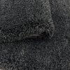 Chlupatý kusový koberec Fluffy Shaggy 3500 grey kruh | Šedá