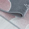 Dětský kusový koberec Funny 2101 pink kruh | Růžová