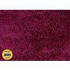 Chlupatý kusový koberec Shaggy Plus fialový 957