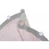 Bio koberec kusový, ručně tkaný Bubbly Soft Pink | Růžová