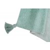 Bio koberec kusový, ručně tkaný Ombré Emerald | Zelená