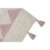 Bio koberec kusový, ručně tkaný Azteca Natural-Vintage Nude | Vícebarevná