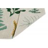 Bio koberec kusový, ručně tkaný Botanic Plants | Vícebarevná