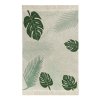 Bio koberec kusový, ručně tkaný Tropical Green | Zelená