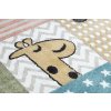 Dětský kusový koberec Fun Pets multivícebarevná | vícebarevná