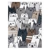 Dětský kusový koberec Fun Gatti Cats multivícebarevná | vícebarevná