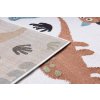 Dětský kusový koberec Fun Dino creamvícebarevná | vícebarevná