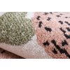 Dětský kusový koberec Fun Flami Flamingos creamvícebarevná | vícebarevná