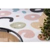 Dětský kusový koberec Fun Spots creamvícebarevná | vícebarevná