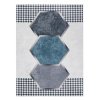 Kusový koberec ANDRE Diamonds 1863modrá | modrá
