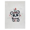 Dětský kusový koberec Bambino 1129 Panda creambéžová | béžová