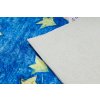 Dětský kusový koberec Bambino 2265 Rocket Space bluemodrá | modrá