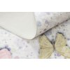 Dětský kusový koberec Bambino 1610 Butterflies creamvícebarevná, béžová | vícebarevná, béžová
