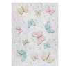 Dětský kusový koberec Bambino 1610 Butterflies creamvícebarevná, béžová | vícebarevná, béžová