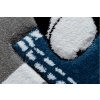 Dětský kusový koberec Petit Bulldog greyšedá | šedá