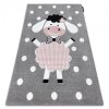 Dětský kusový koberec Petit Dolly sheep greyšedá | šedá