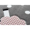 Dětský kusový koberec Petit Dolly sheep grey kruhšedá, růžová | šedá, růžová