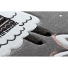 Dětský kusový koberec Petit Lama grey kruhšedá | šedá