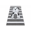 Dětský kusový koberec Petit Puppy greyšedá | šedá