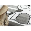 Dětský kusový koberec Petit Puppy grey kruhšedá | šedá