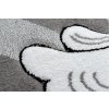 Dětský kusový koberec Petit Unicorn greyšedá | šedá
