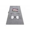 Dětský kusový koberec Petit Cat crown greyšedá | šedá