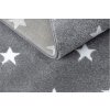 Dětský kusový koberec Petit Cloud stars greyšedá | šedá