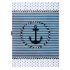 Dětský kusový koberec Petit Marine anchor sea bluemodrá | modrá