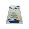 Dětský kusový koberec Petit Sail boat greenzelená | zelená