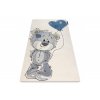 Dětský kusový koberec Petit Teddy bear creambéžová | béžová