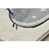 Dětský kusový koberec Petit Teddy bear creambéžová | béžová