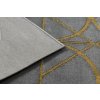 Moderní kusový koberec Emerald 1010 grey and goldšedá | šedá