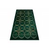 Kusový koberec Emerald 1010 green and goldzelená | zelená