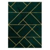 Moderní kusový koberec Emerald geometric 1012 green and goldzelená | zelená