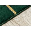 Moderní kusový koberec Emerald geometric 1012 green and goldzelená | zelená